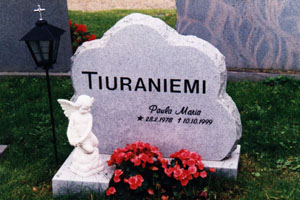 This tombstone model can not be modified. Please contact Kauhavan kiviveistämö or our salesrepresentant in the region and ask for a personal design. Tombstone KK87