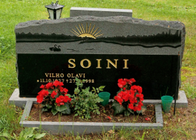 This tombstone model can not be modified. Please contact Kauhavan kiviveistämö or our salesrepresentant in the region and ask for a personal design. Tombstone KK59