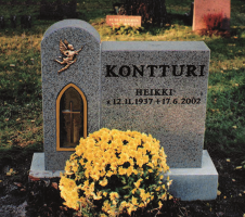 This tombstone model can not be modified. Please contact Kauhavan kiviveistämö or our salesrepresentant in the region and ask for a personal design. Tombstone KK90