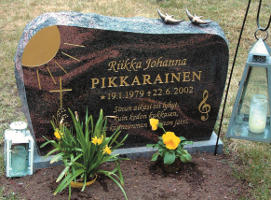 This tombstone model can not be modified. Please contact Kauhavan kiviveistämö or our salesrepresentant in the region and ask for a personal design. Tombstone KK48