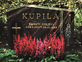 This tombstone model can not be modified. Please contact Kauhavan kiviveistämö or our salesrepresentant in the region and ask for a personal design. Tombstone KK85