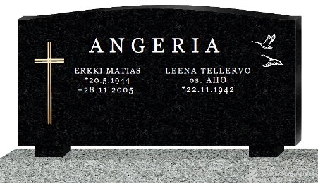 Tombstone design Angeria